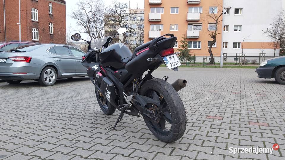 Yamaha TZR 400 remoncie silnika Moc 16 na kat Am benzyna Poznań sprzedam