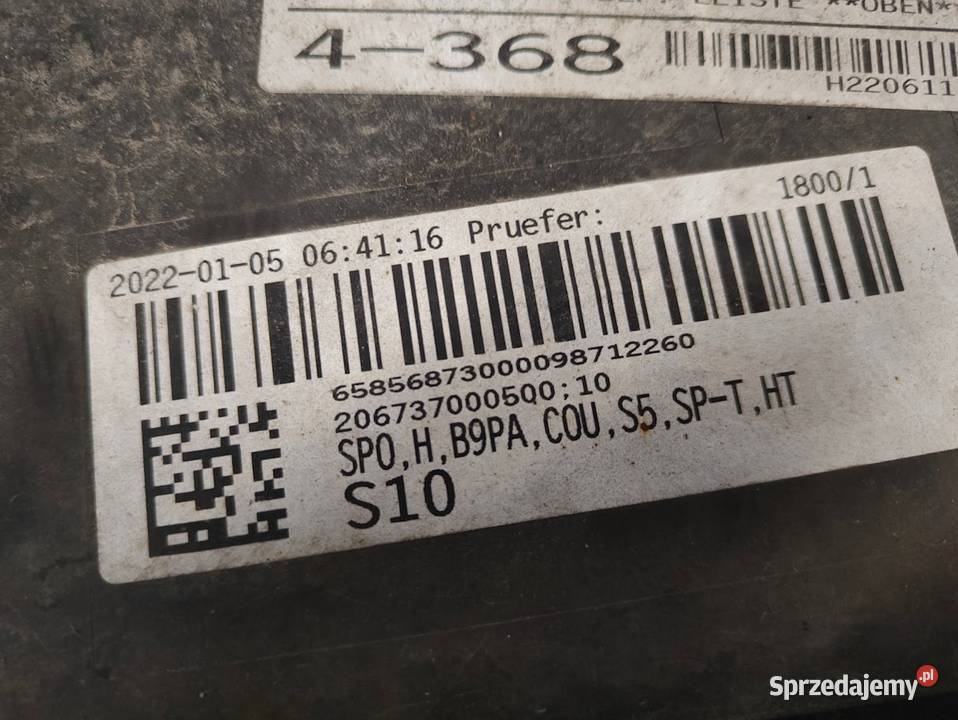 Dyfuzor Spoiler Dokładka Zderzaka Tylnego Udi A5 Zderzaki wielkopolskie Pleszew