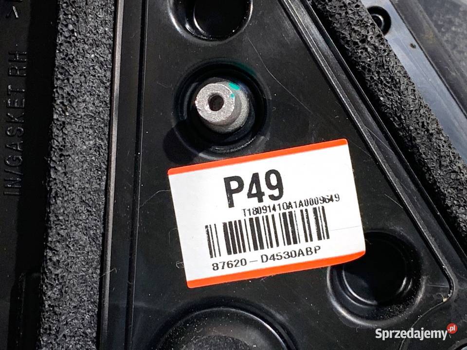 LUSTERKO PRAWY KIA OPTIMA Kombi Aurora Black