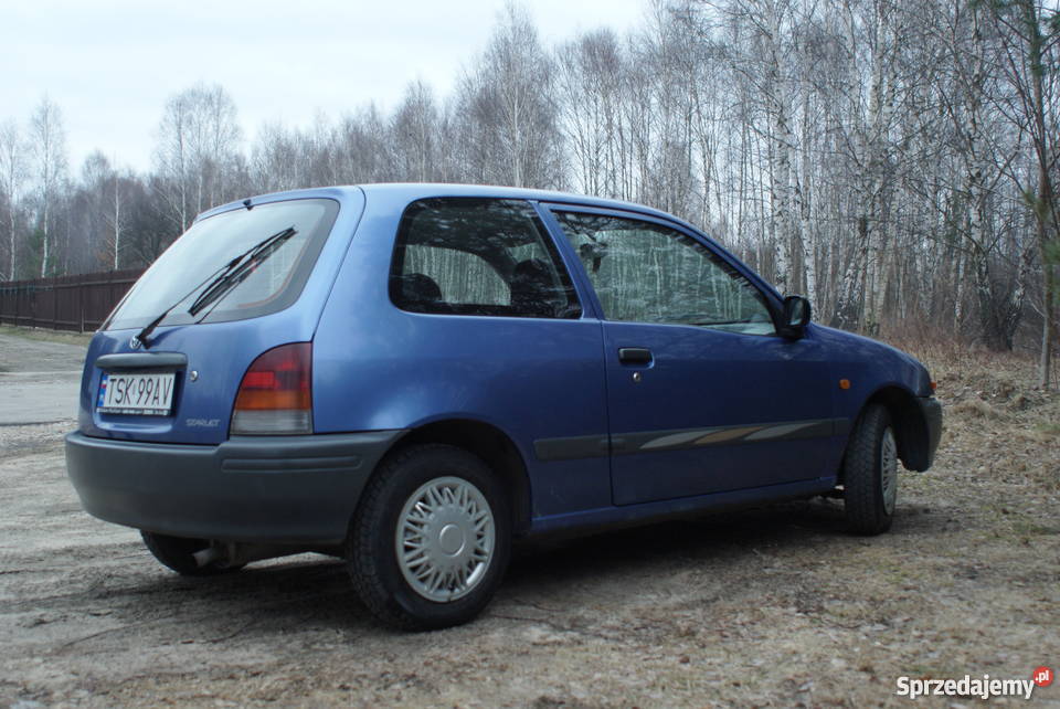 Toyota Starlet 13 Benzyna Zadbany 1 właściciel Skarżysko-Kamienna