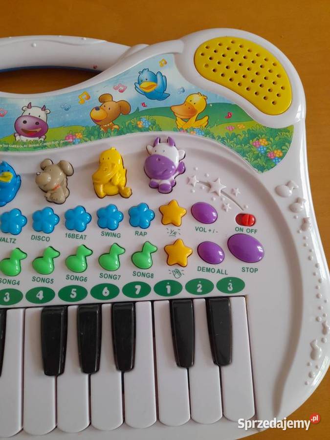 Simba Pianino Keyboard Odgłosy Zwierząt itp Bogatynia sprzedam