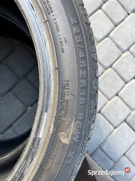 OPONY LETNIE 2254518 2254018 Plewiska sprzedam