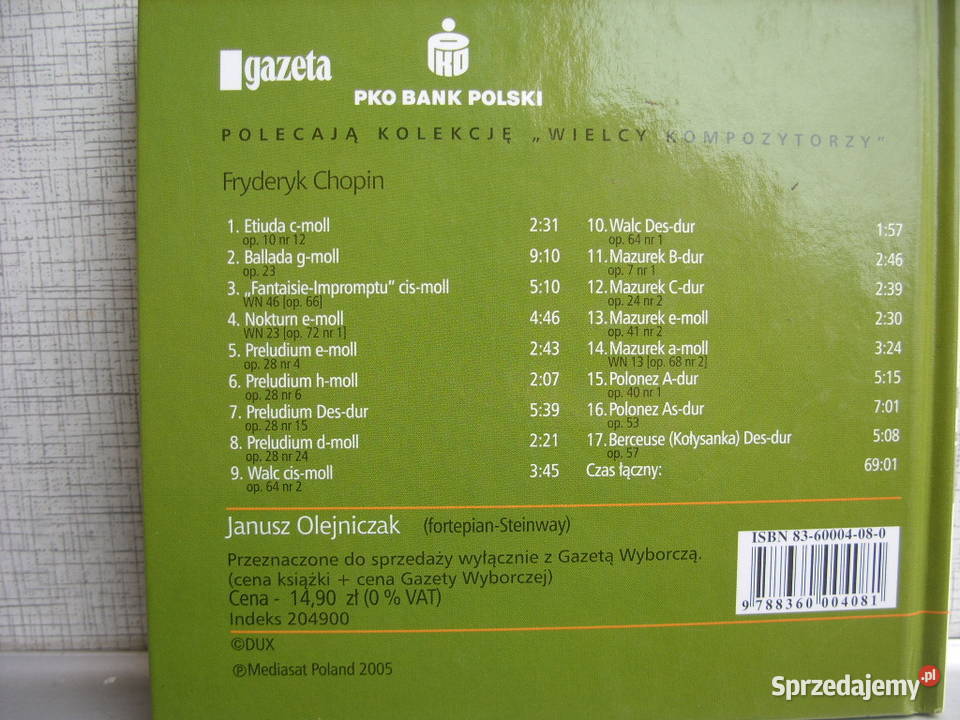 KLASYKA CD CHOPINJANUSZ OLRJNICZAK