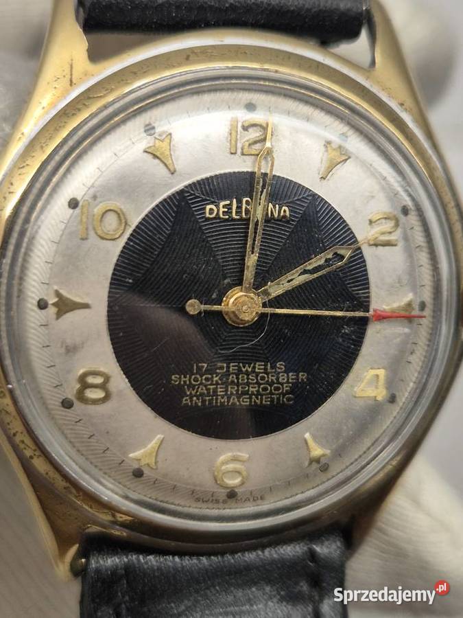 Zegarek Delbana vintage Swiss Chorzów