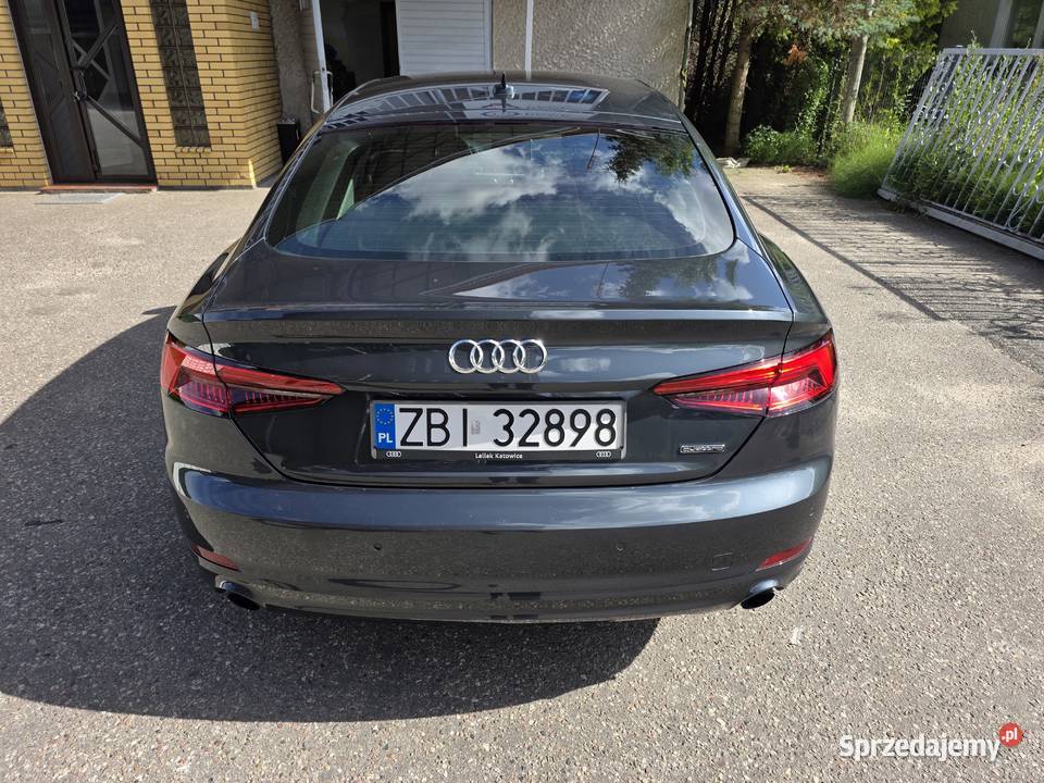 Audi A5 20TFSI 252 POLSKA 2017r Quattro 2 kplkół 1984cm3