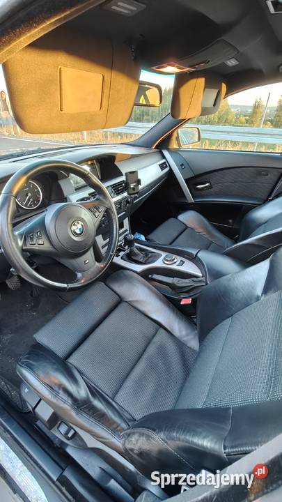 BMW E60 525i LPG Mpakiet Shadowline Kraków