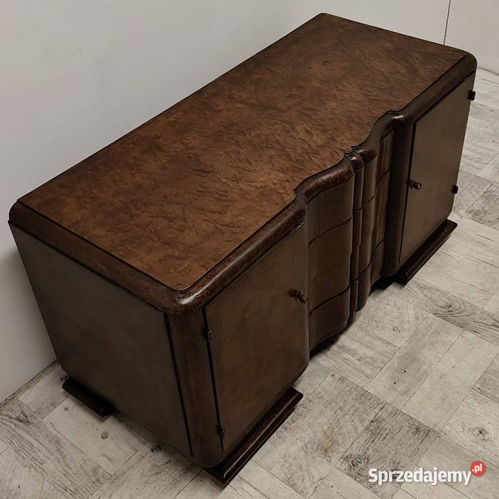 komoda art Deco vintage lata 40te design z Radomsko sprzedam