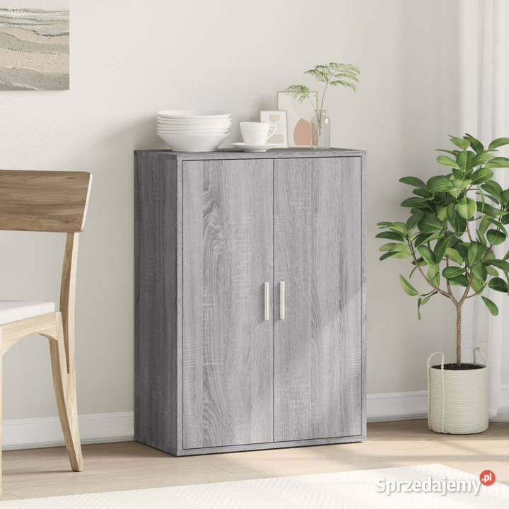 Szafka szary dąb sonoma 60x31x84 materiał Warszawa