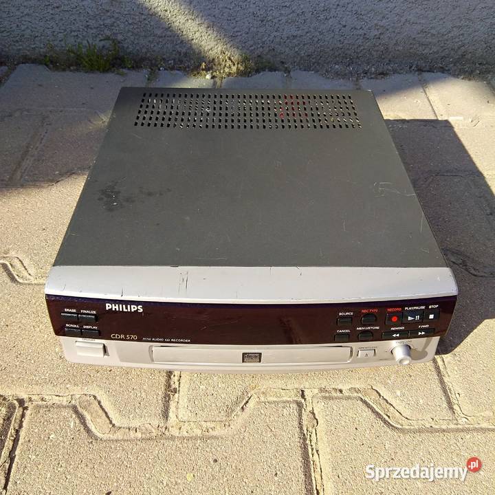 Philips cdr 570 odtwarzacznagrywarka Audio CD Odtwarzacze CD i MD dolnośląskie Świebodzice