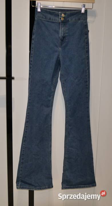 Topshop świetne spodnie dzwony 32 XXS Wrocław
