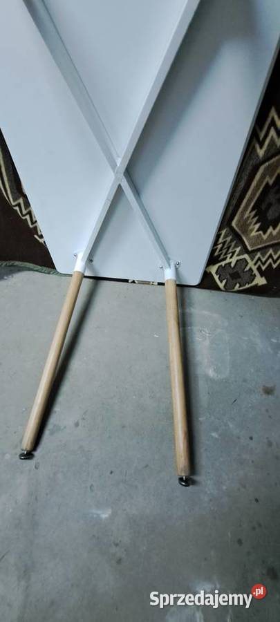 stół stolik biały drewniane nogi prostokąt Warszawa