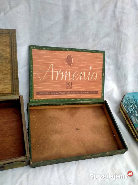 Przedwojenne pudełko cygarach Pińczów sprzedam