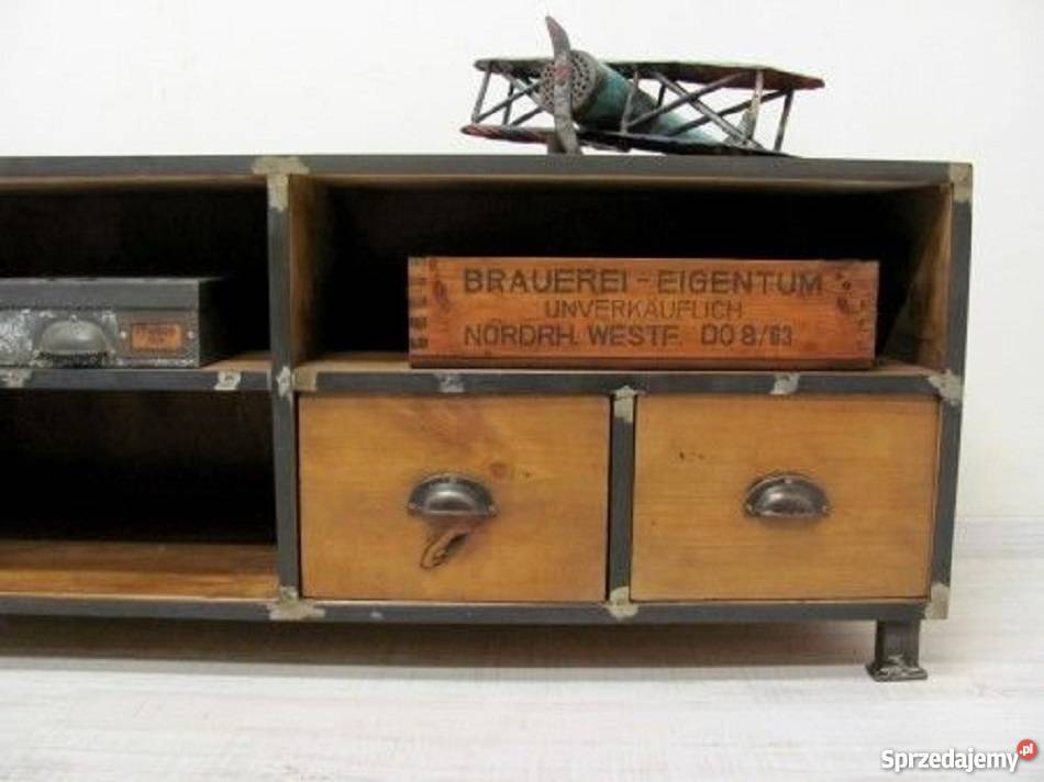 Szafka industrialnaKomoda Loft RTVMeble Warszawa