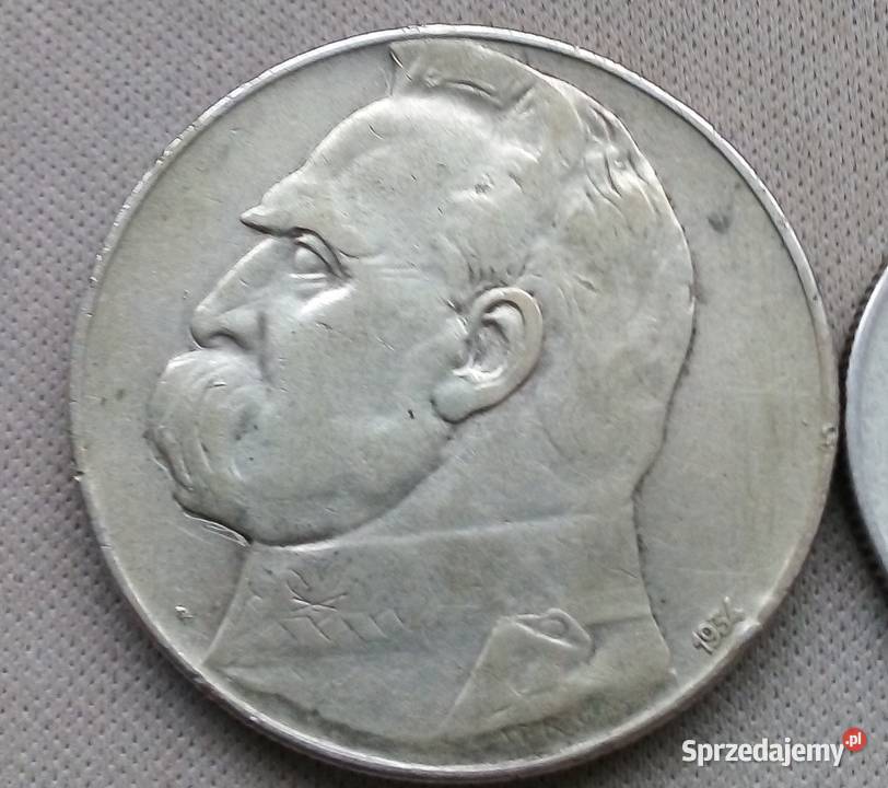 POLSKA10 5 1934 rSREBRO 750 ORZEŁ STRZELECKI Legionowo