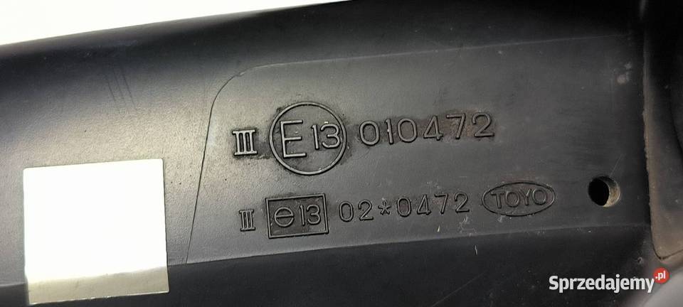 LUSTERKO PRAWE SUZUKI IGNIS PIN 3 kujawsko-pomorskie