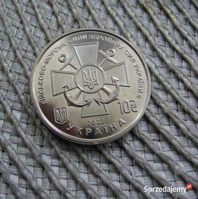 Ukraina 10 Hrywien 2022r Marynarka wojenna Kalisz sprzedam