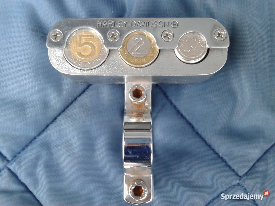 Harley kierownica mocowanie uchwyt na monety Uchwyty motocyklowe Akcesoria motocyklowe