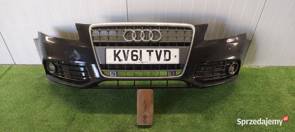 ZDERZAK PRZÓD AUDI A4 B8 0712 CZUJNIKI KOMPLETNY Międzychód