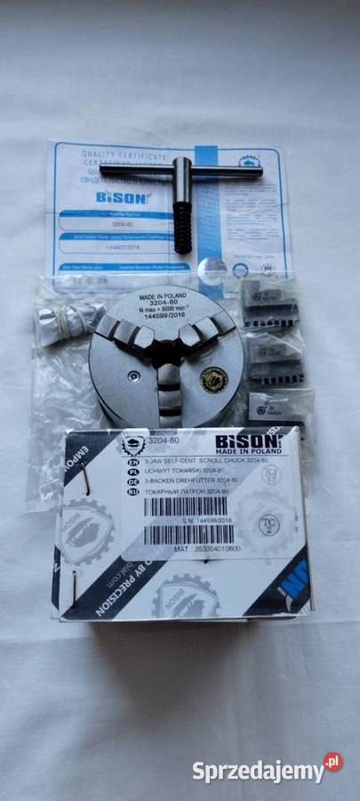 Uchwyt tokarski nowy 320480 BISON mazowieckie Warszawa