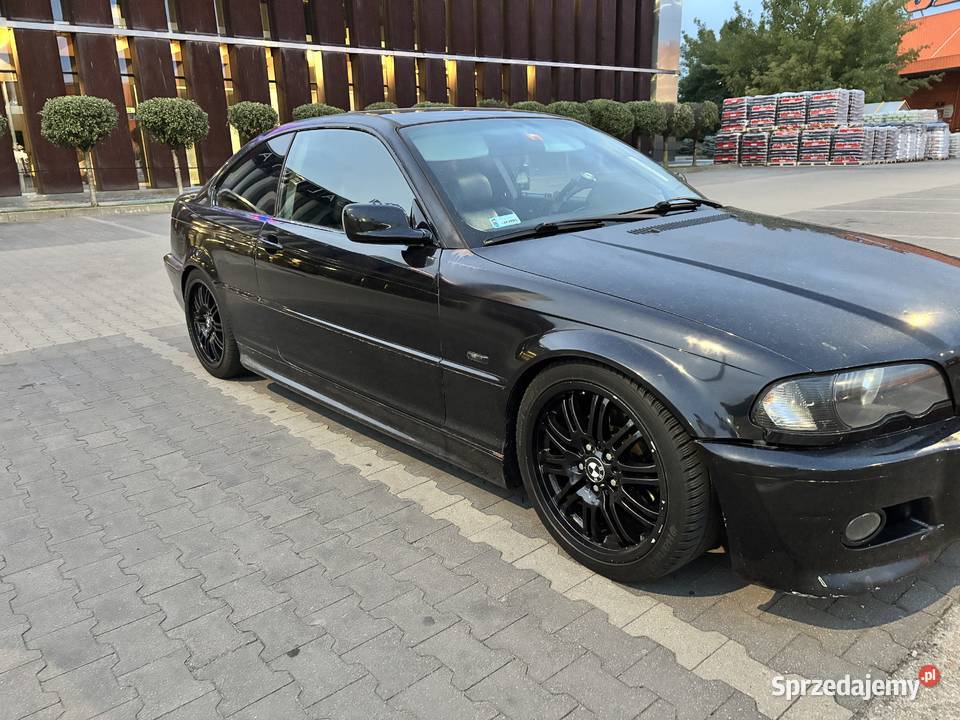 BMW e46 25 benzyna czarny Lublin