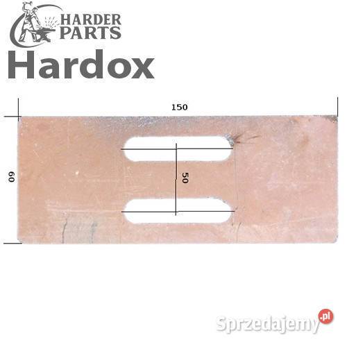 Skrobak 4mm HARDOX 4mm części do packomatu Suwałki
