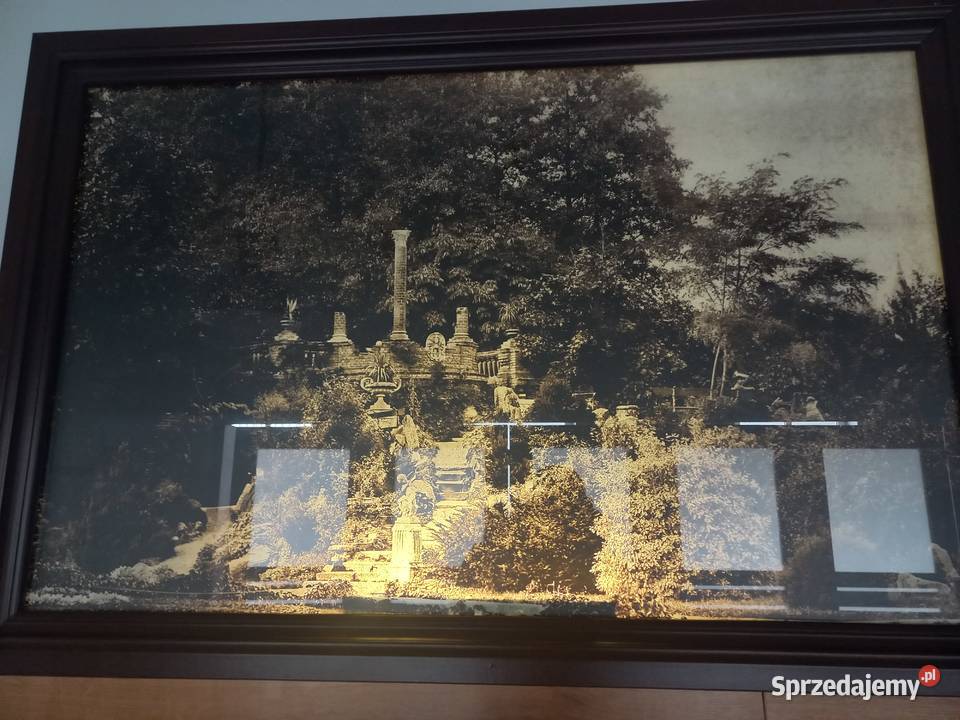 Podświetlane fotografie obrazy starego miasta Pozostałe Kalisz