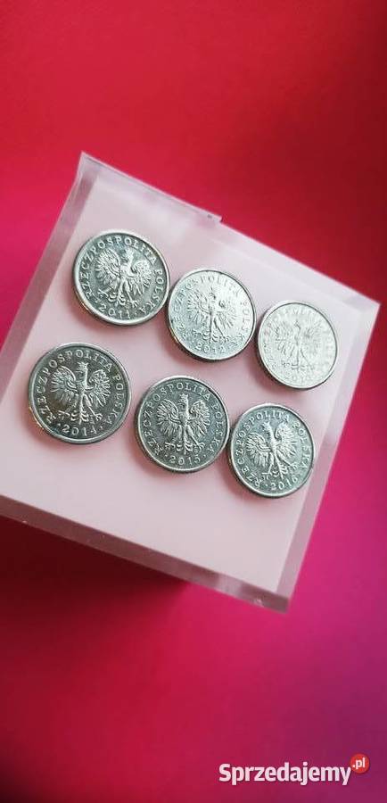 Moneta 10 groszy 2011 2012 2013 2014 2015 2016