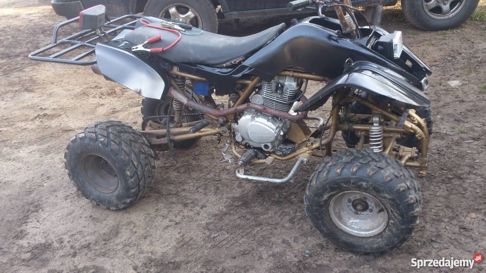 quad 250 manual sprawny częsci metalic Tuliszków