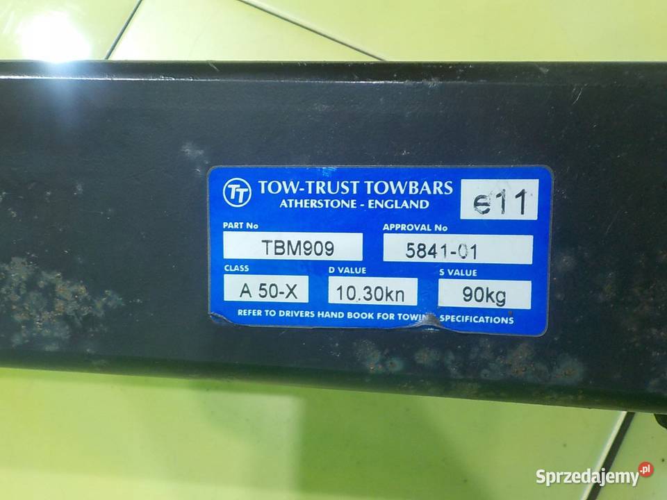 BMW 5 E61 E60 20 D 06r KOMBI hak holowniczy Suków