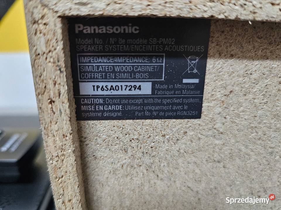 Wieża PANASONIC SCPM250 Bluetooth USB wysyłka 15 Kraków
