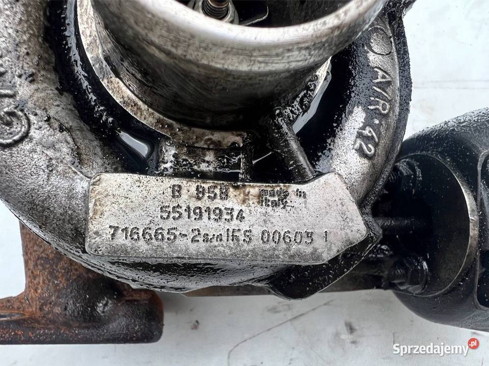 Turbina turbosprężarka Alfa Romeo 156 19 JTD Ostrzeszów