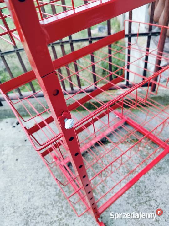 Stojak regał koszowy 2 sztuki 1 dolnośląskie Dobroszów sprzedam