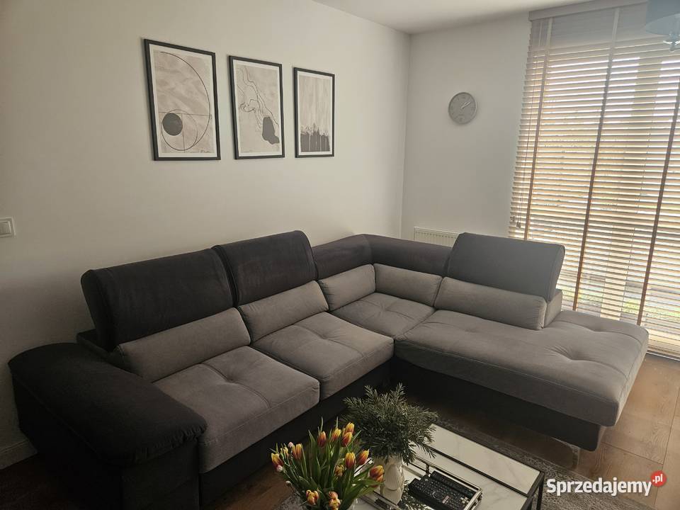 Duży narożnik 290x230 z funkcją spania dolnośląskie Wrocław