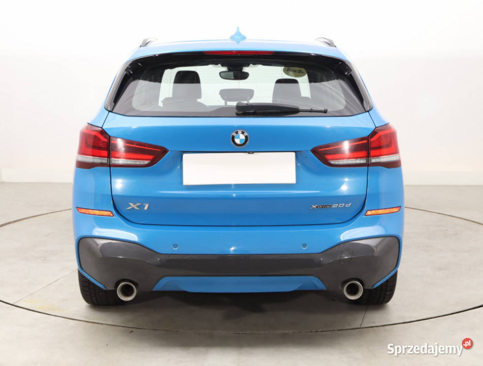 BMW X1 xDrive20d niebieski Samochody osobowe Bielany Wrocławskie sprzedam