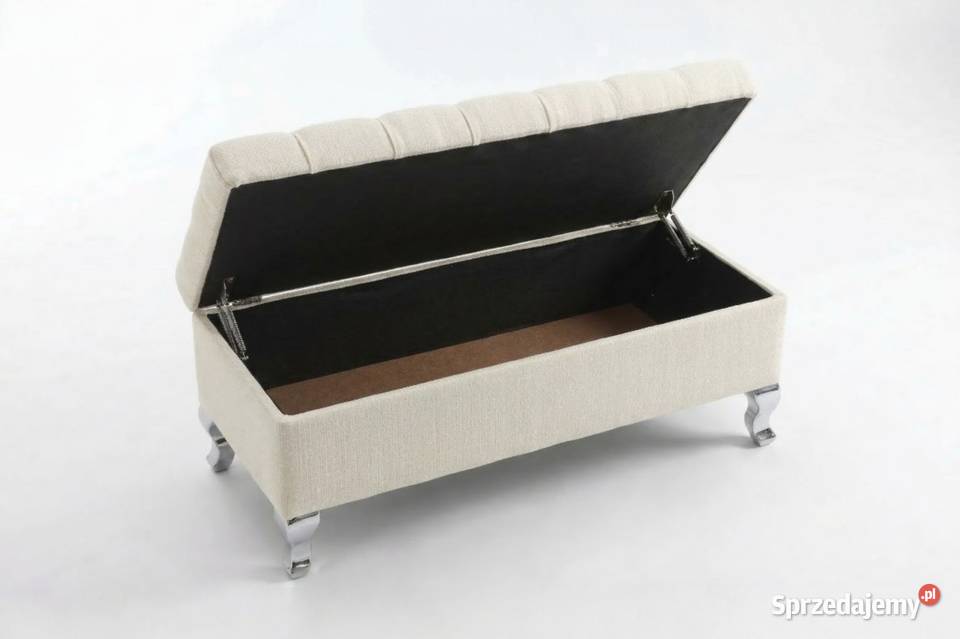 Pufa ze schowkiem 100x40 Ludwik Pikowana 40cm Ełk