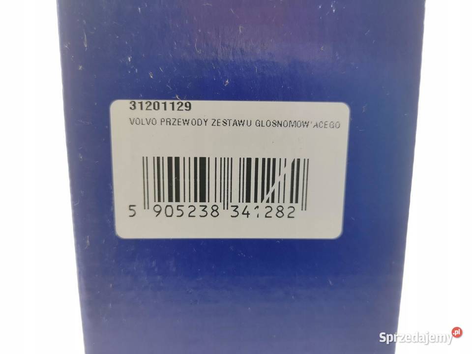 PRZEWODY ZESTAWU GŁOŚNOMÓWIĄCEGO VOLVO XC60 0911 osobowe