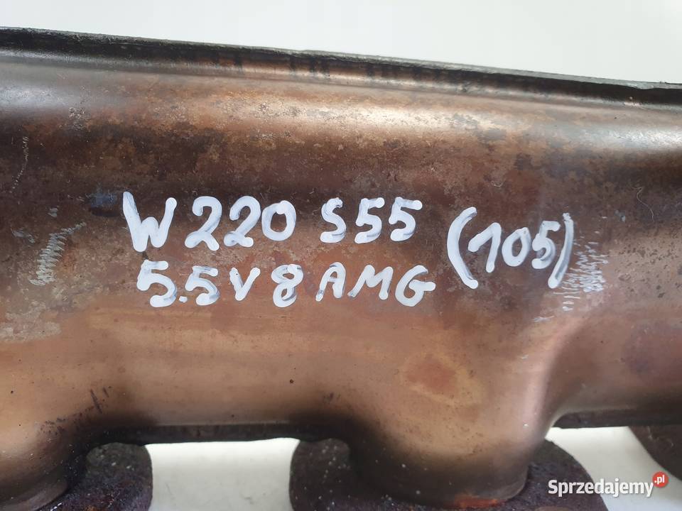 Mercedes W220 55 V8 KOLEKTOR WYDECHOWY Chełm
