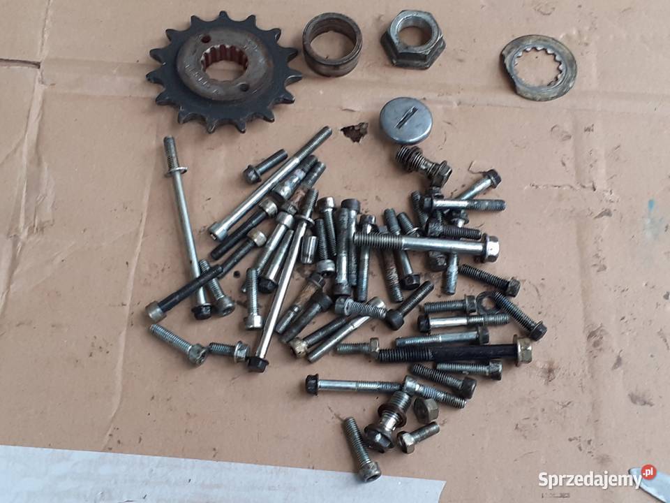 Kawasaki KLX 650 C różności śruby zębatka inne mazowieckie Warszawa sprzedam