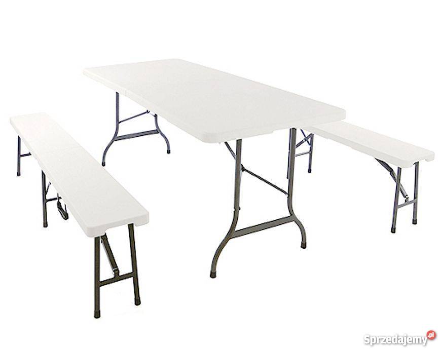 Komplet kateringowy stół i dwie ławy Pozostałe usługi dolnośląskie Wrocław
