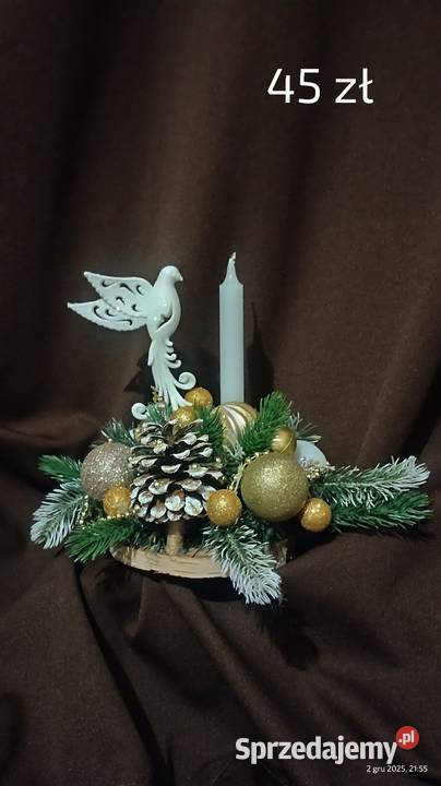 Stroik świąteczny bożonarodzeniowy Koszyce