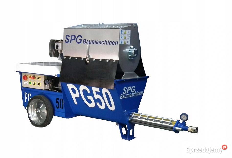 PG50M agregat tynkarski natrysk betonu SPCC Kraków