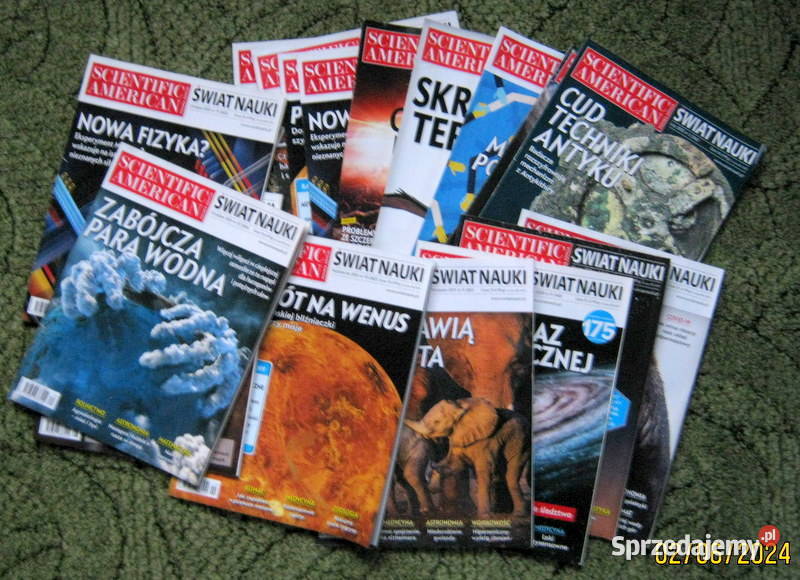 Scientific American Świat nauki rocznik 2012 Kraków sprzedam