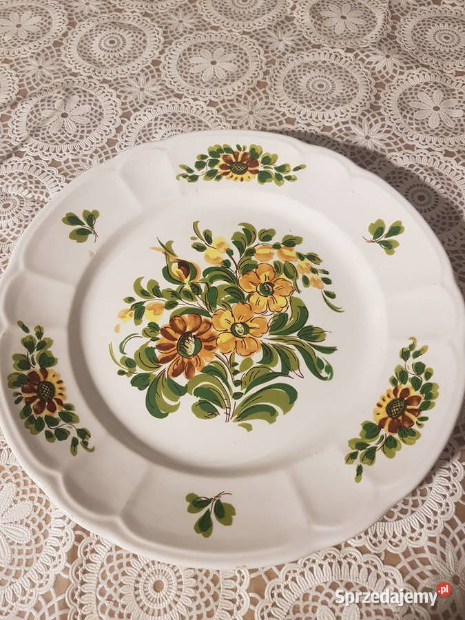 Talerz dekoracyjny ozdobny Wola Podłężna