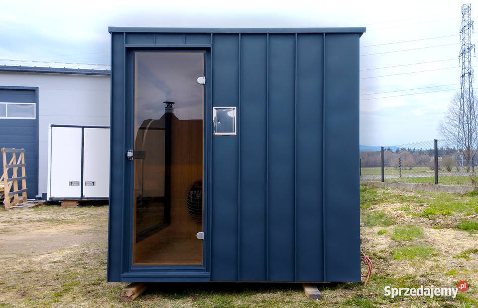 SAUNA ogrodowa KWADRATOWA Domek 230x230 OKNO małopolskie Nowy Targ sprzedam