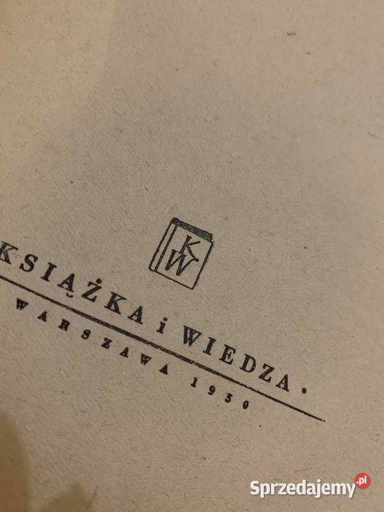 Kawałek cukru Piotr Jilemnicky książka z 1950 r Jasło