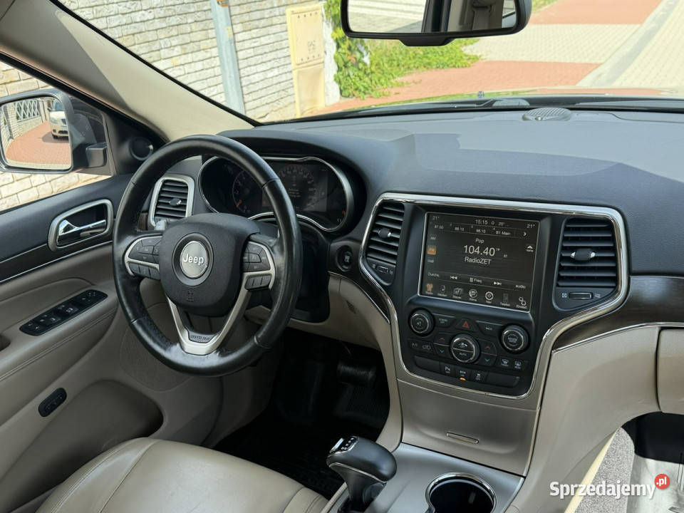 Jeep Grand Cherokee Jeep Grand Cherokee 30 CRD kamera cofania Gostyń