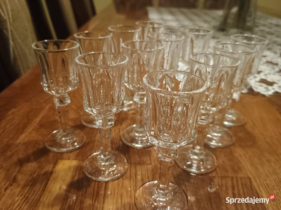 Kieliszki komplet 12 sztuk Haczów