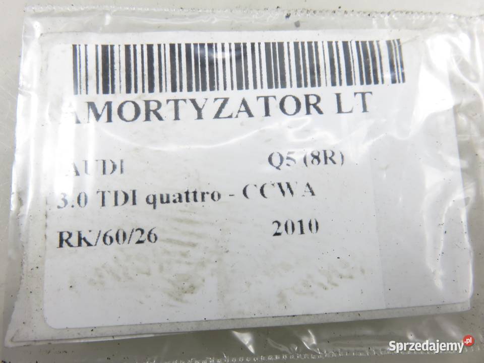 AMORTYZATOR TYŁ AUDI Q5 8R 30 TDI quattro