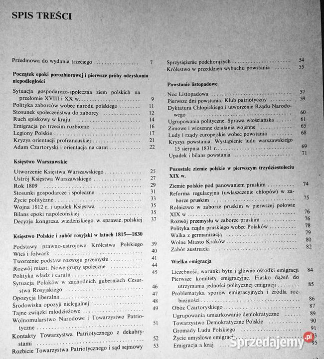 Historia Polski 17951914 Krzysztof Groniowski