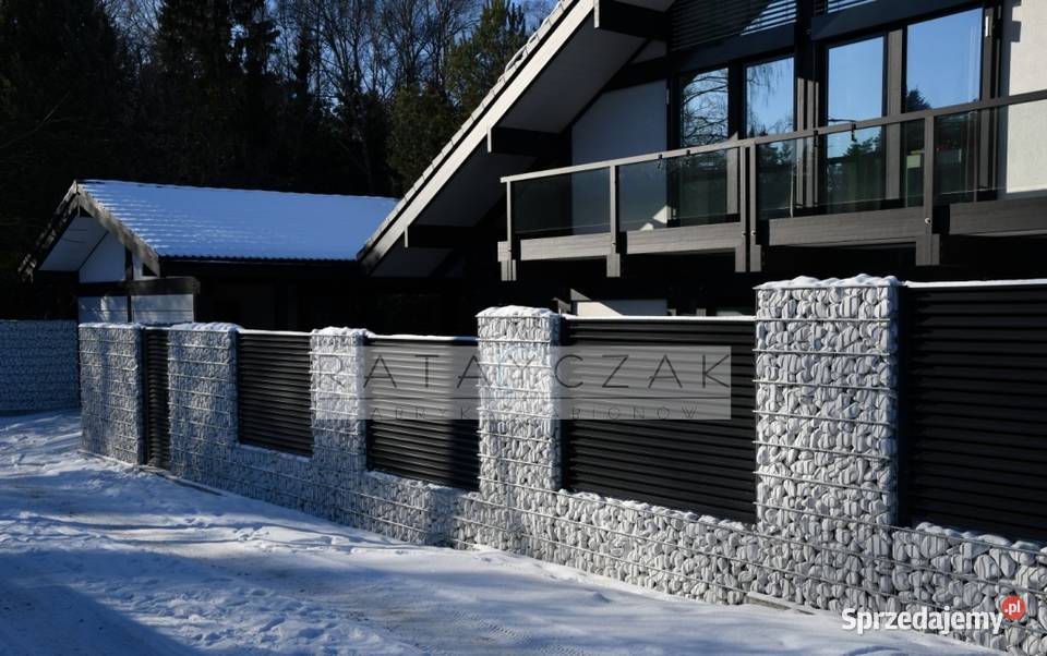 Mur gabionowy 1 mb gabiony ocynkowane komplet do sprzedam